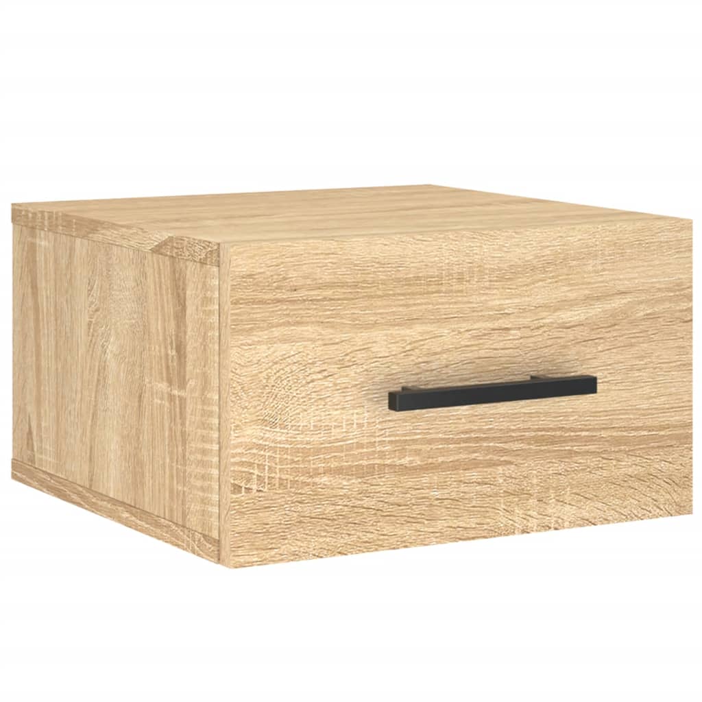 Hanging Bedside Cabinet, Sonoma Oak, 35X35X20 Cm