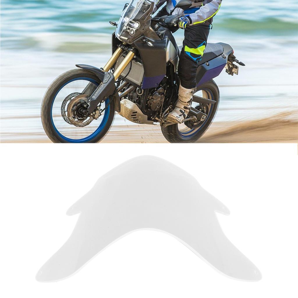 Motorcycle Headlight Protector Guard Impact Resistant Smooth Surface Replacement For Tenere 700 2019‑2022 Transparent