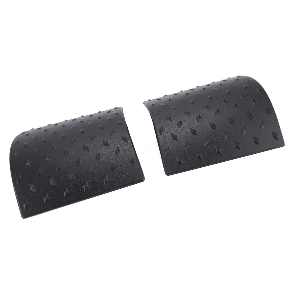 2Pcs Side A Pillar Corner Guard Cover Black 13.1in X 8.8in X 4.7in Waterproofing Replacement for JK