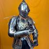 Medieval Anton Peffenhauser-Inspired Medieval Half Armor  Battle-Ready Knight Suit Authentic Wearable Warrior Gear  Gift for Collectors
