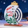 Christmas Calendar Advent Unique Date Month Weekday Decoration Xmas Decor for