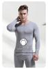 Men's Plus Size Cotton Wool Blend Base Layer Long Sleeve Top