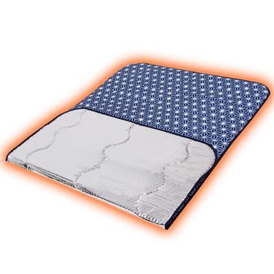 Astro Insulation Picnic 72 X 120 for Hemp Leaf Thick Aluminum Picnic Survival Aluminum Heat Energy Cold Disaster Sheet, Sheet, Cm, 1-2 People, Navy,