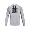 Rival Flc Graphic Hoodie Regular Fit Grey