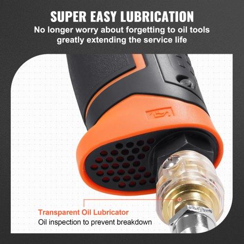 VEVOR 1.27 cm Air Impact Wrench, High Torque Up to 1898.15 N·m