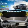 Dashboard Cover Dash Mat for Chery Tiggo 5x 3 4 Pro E EV 2017~ Pad Sunshade Cushion Sun Visor Parasol Accessories 2018