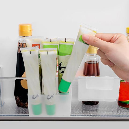 Cheap Food Storage Bin Opentop Easy to Install 4 Styles Durable Dressing Mixes Condiment Box