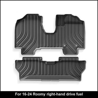 Custom TPE Floor Mats for 2016-2024 Toyota Roomy RHD Cars
