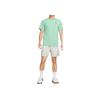 Nike Solid Color Crew Neck Loose Short Sleeve T-Shirt Men Tops Teal FB6895-309