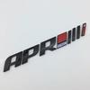 ABBC1 1X 3D ABS Plastic Auto Car For APR Stage /// + Emblem Tail Side Sticker Badge Styling Decals For Golf Tiguan S3 S5 S6 TTS RS7