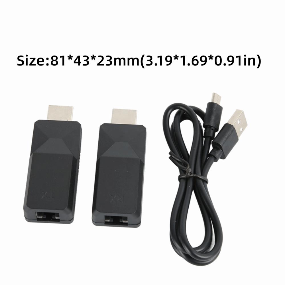 1080P HD Multimedia Interface Extender 165ft Cat5 Cat6 Low Latency Transmitter Receiver RJ45 RJ45 to HD Multimedia Interface