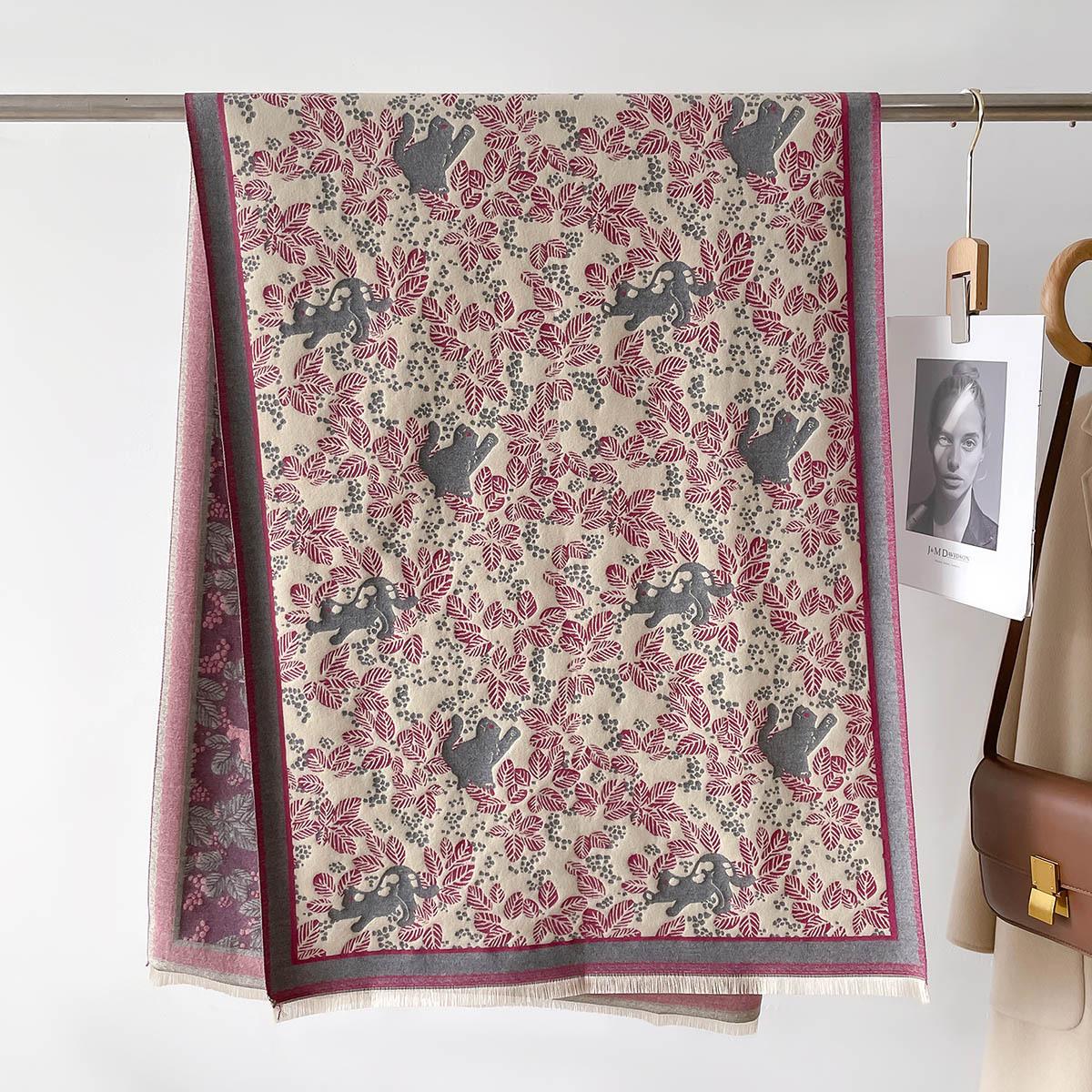 

Luxury Women Winter Warm Cashmere Scarf Pashmina Shawl Wrap Hijab Travel Stole Echarpe Thick Warm Blanket Foulard Bufandas 66x186cm