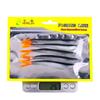 Fork-Tail Soft Silicone Fishing Lure Soft Silicone Bass Tackle Jigs  Walleye Fishing