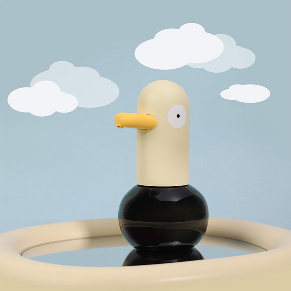 Cute Duck Automatic Foaming Soap Dispenser Touchless Hand Soap Dispenser Rechargeable Dish Soap Dispenser for Kitchen Bathroom