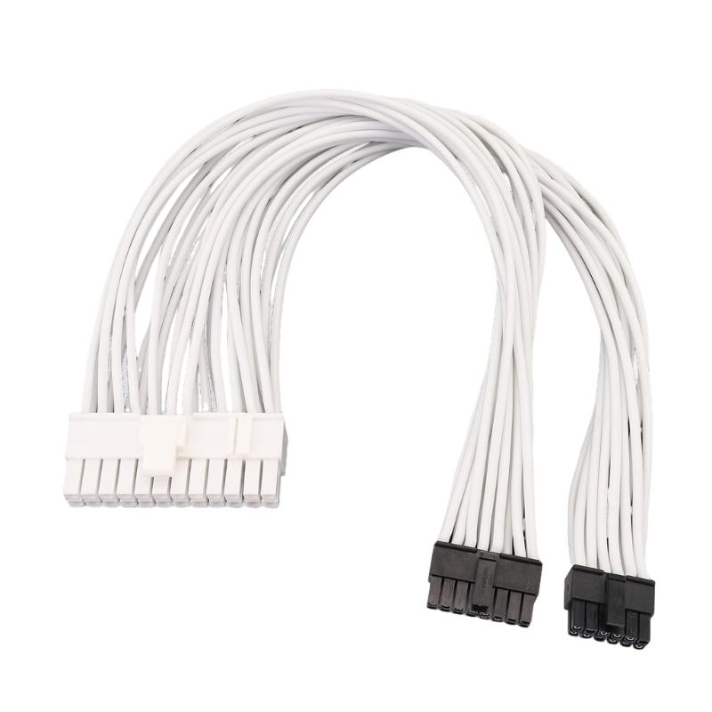 850G 24Pin(16p+12p) PVC Power Supply Cable High Conductivity Copper Wires Secure Electrical Transmission