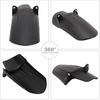 JFG RACING Sur Ron Rear Cushion Fender,Motorcycle Rear Cushion Fender Mudguard Plastic for Surron Sur Ron Light Bee X/S Segway X260 X160 Electric