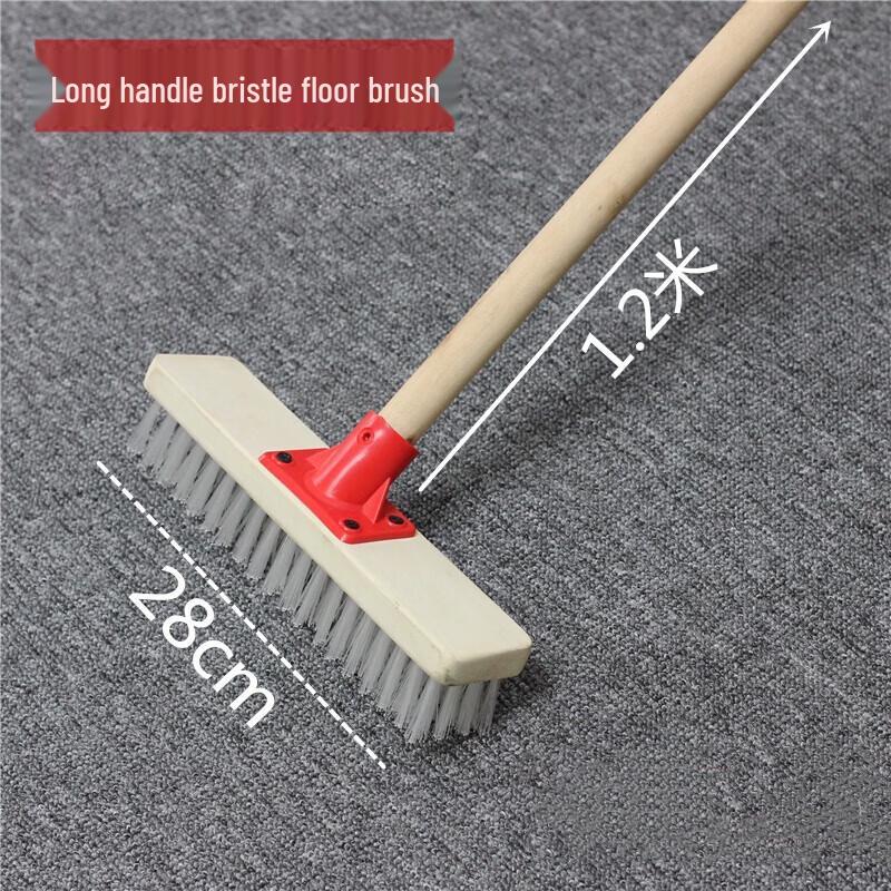 Long Handle Bathroom & Kitchen Floor Scrub Brush