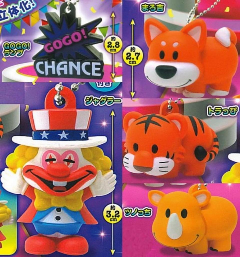 JUGGLER Figure Mascot Complete Set of 5 Types Capsule × (Gachapon Toy)