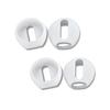 2 Pair Silicone Anti-Slip Earphone Protective Cover Case Eartips for Air-pods 1 2