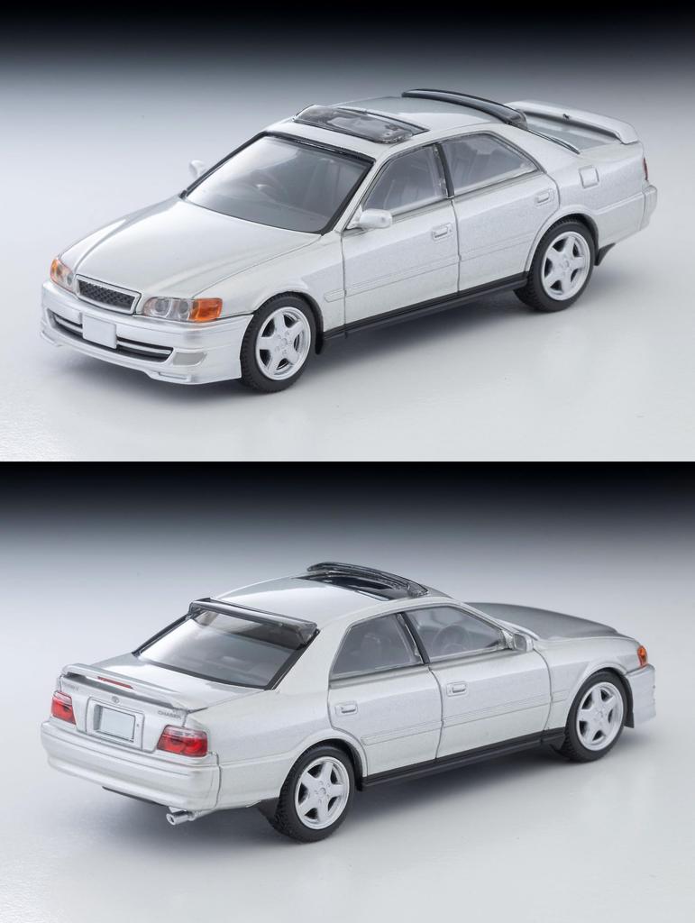 TOMYTEC Tomicarama Vintage Scale 13a Daikoku Parking Area Mat B Toyota Chaser Tourer V 1998 Rubber Mat ABS Resin and Acrylic Accessory Set Partially