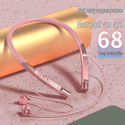 Wireless Neckband Bluetooth Earphones - Long Standby, Dual Ear, High Sound Quality, Universal for All Mobile Phones