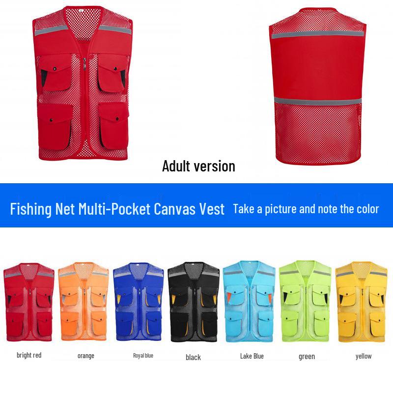 Custom Charity Event T-shirt Vest with Logo Printing for Volunteers