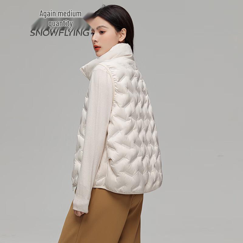 SNOWFLYING Unisex Stand-Collar Down Vest