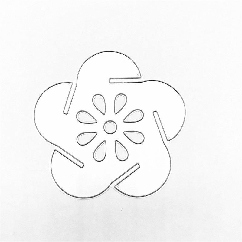 

Фонарь Цветочный фон Дизайн Стиль Металлические штампы DIY Скрапбукинг Трафарет для тиснения Бумага Ремесло Шаблон альбома серебряный