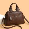 Large Capacity Tote Bag PU Women's Handbag Multi-Compartment Commuter Shoulder Crossbody Bag