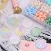 Wedding Invitation Envelope Decoration 10 Grids Mixed Color Star Shaped Sealing Wax Beads Set DIY Craft Supplies