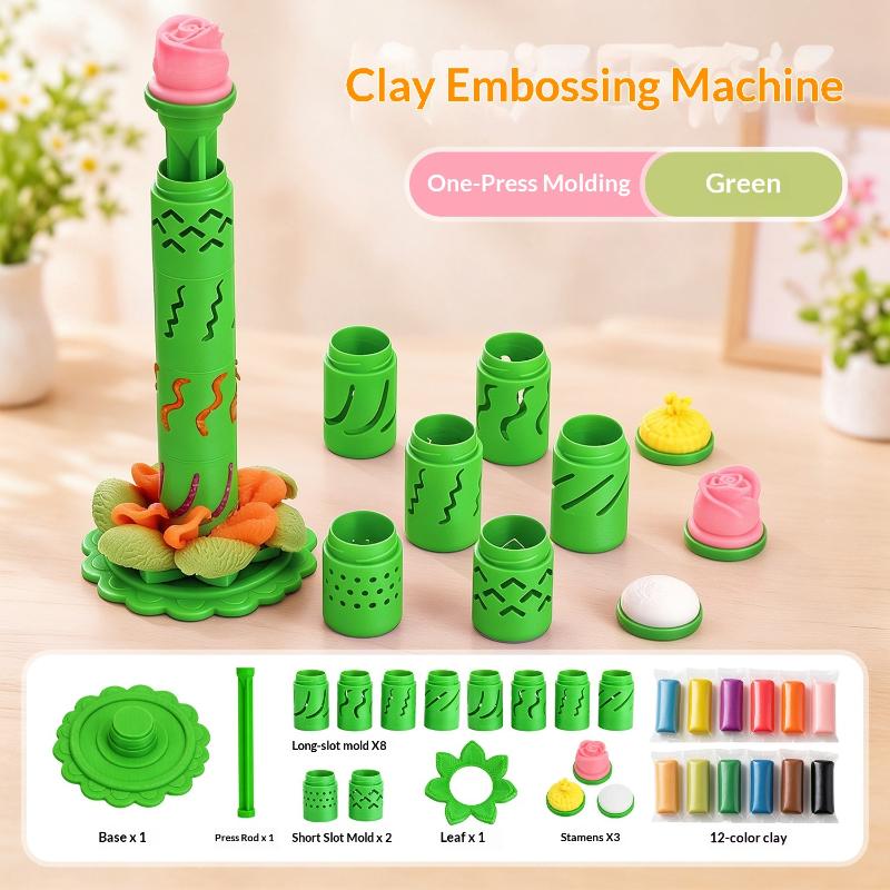 Tvarovací rukávy Modulární výrobník hlíny Nástroj pro výrobu hliněných květin DIY Pro polymerovou a modelovací hmotu Ručně vyráběné květy