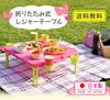 Livewell Folding Table Picnic Table Butterfly Leisure Table Square Soda Pop