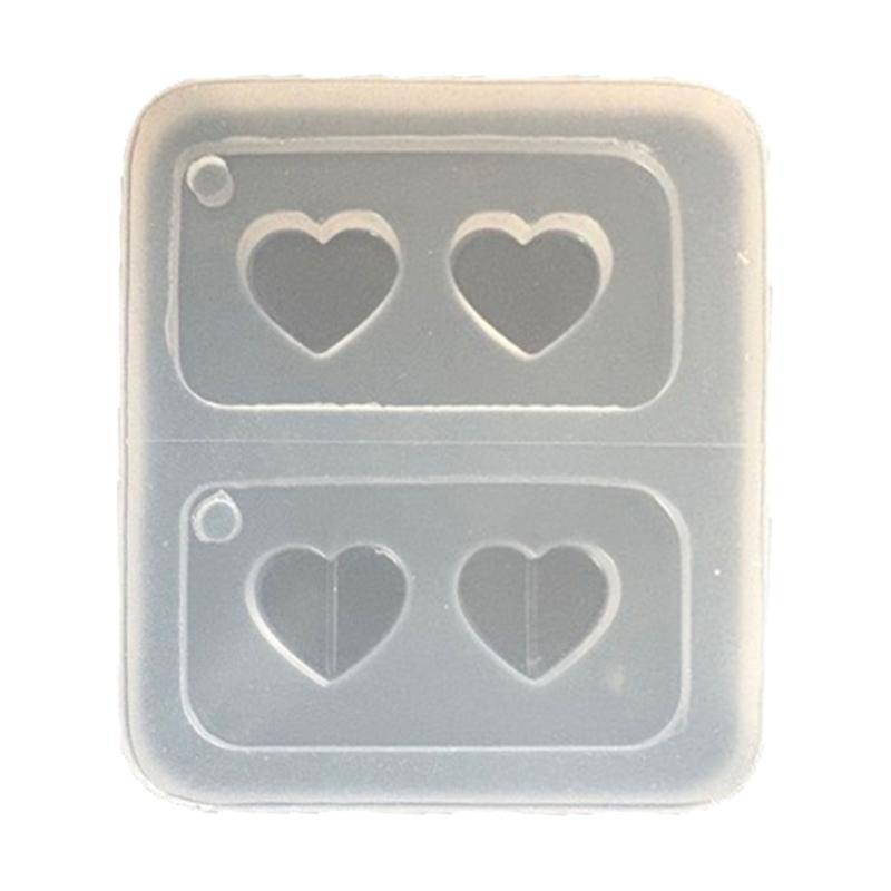 Heart Shaped Silicone Mould For Craft Baking Chocolate Soap Making Food Safe Reusable 1