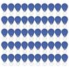 50PCS ICUID Card Token Tag Key Chain 13.56MHZ Copyable for Access Control Time Attendance Parking Lots