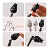 Student Stationery Magnetic Suspension Pen Portable Long Pen Cap Gel Pens