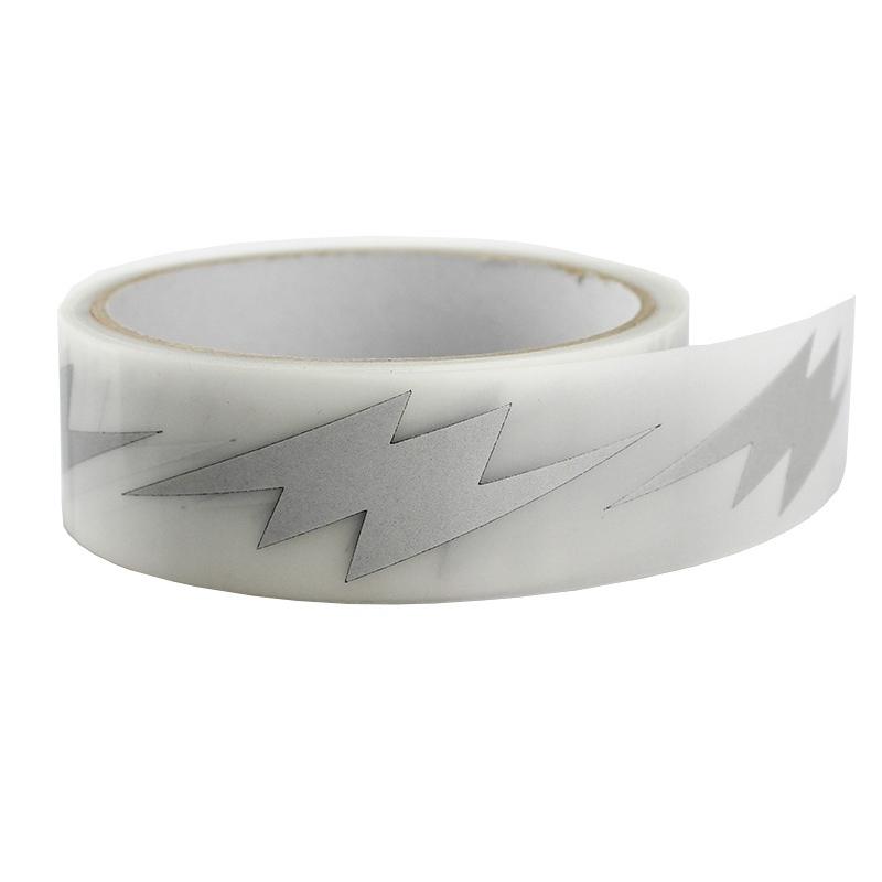 

Безопасная серебристая светоотражающая лента, термотрансферная виниловая пленка для приклеивания утюгом, наклейки, лента для DIY для одежды