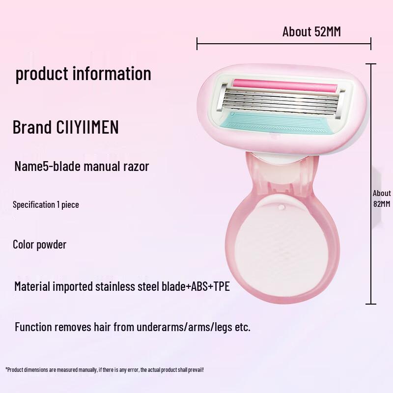 CIIYIIMEN Women's Hair Removal Razor