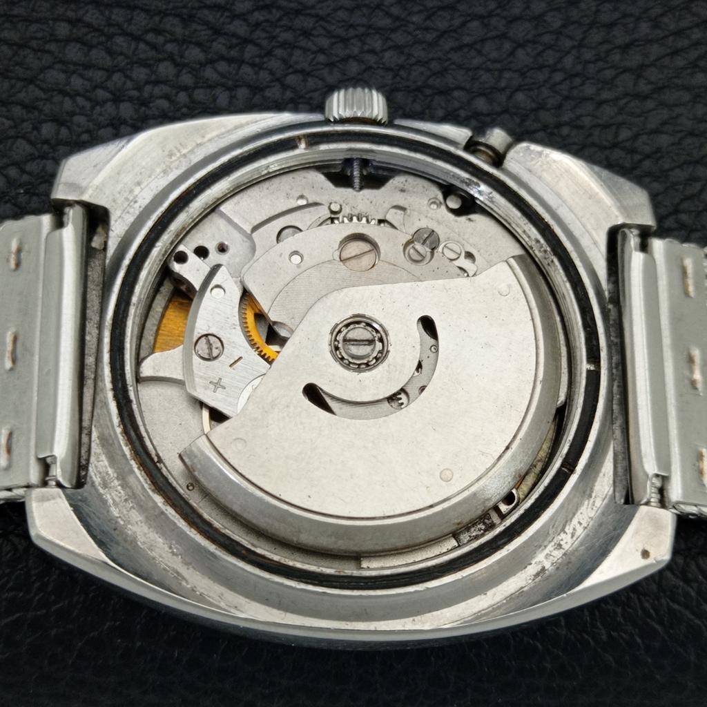 VINTAGE RICOH R31 AUTOMATIC JAPAN MENS WHITE COLOR DIAL WATCH A707736-1