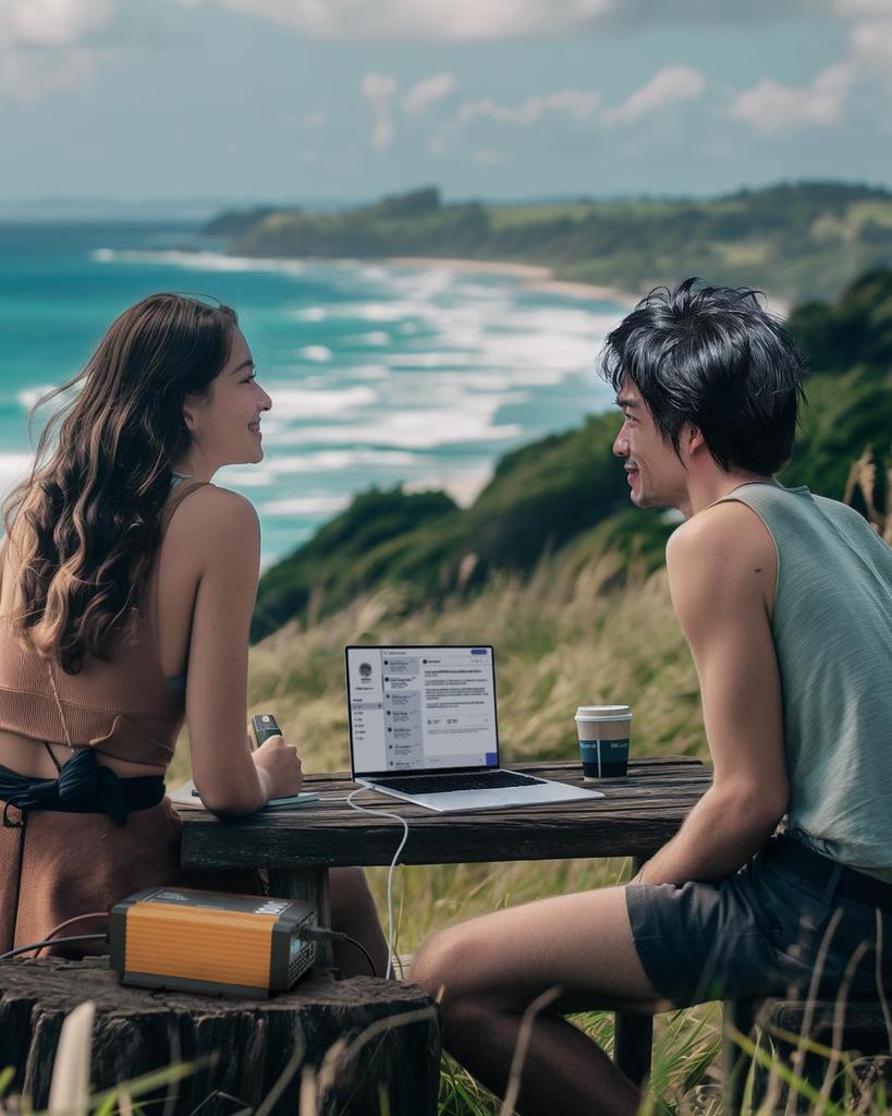 Ampeak 1000W 12V Modifizierte Konvertierung Wandelt DC 12V in AC AC 100V um Doppelte Lüfter zur Stabilisierung und Acht Schutzfunktionen Hohe Effizienz