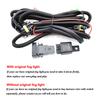 Aluminium For Suzuki Jimny FJ 1998 1999 2000 2001 2002 2003-2014 DRL LED 12V H11 Fog Lamp Assembly Fog Lights
