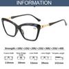 New High-definition Lens Reading Glasses for Women Men Fashion Cat Eye Presbyopic Glasses Ultralight Comfortable Readers Eyewear