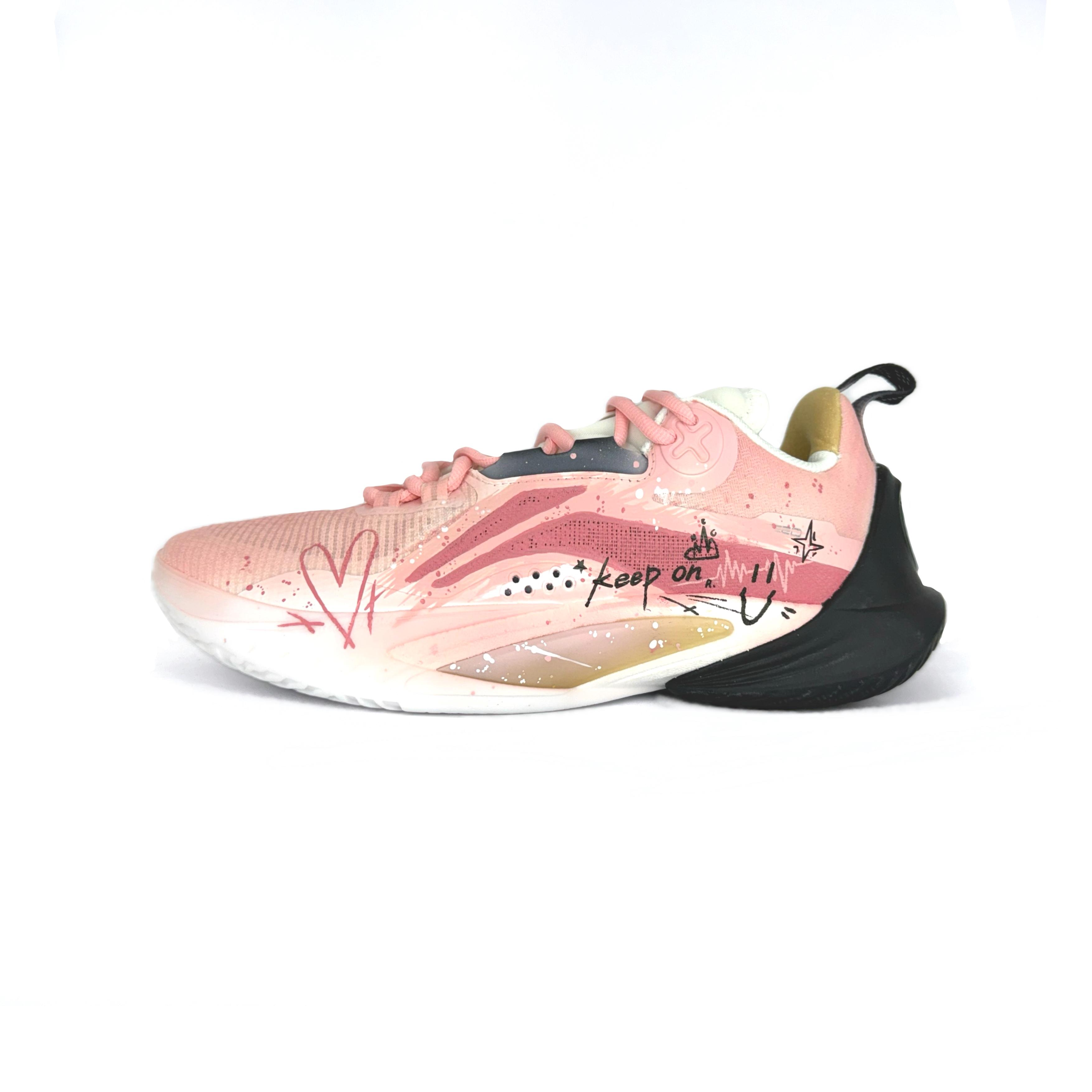 Li Ning Speed 10 Амортизация, Износостойкие Низкие Баскетбольные Кроссовки Мужские ABAT085-5(Команда502-) 40