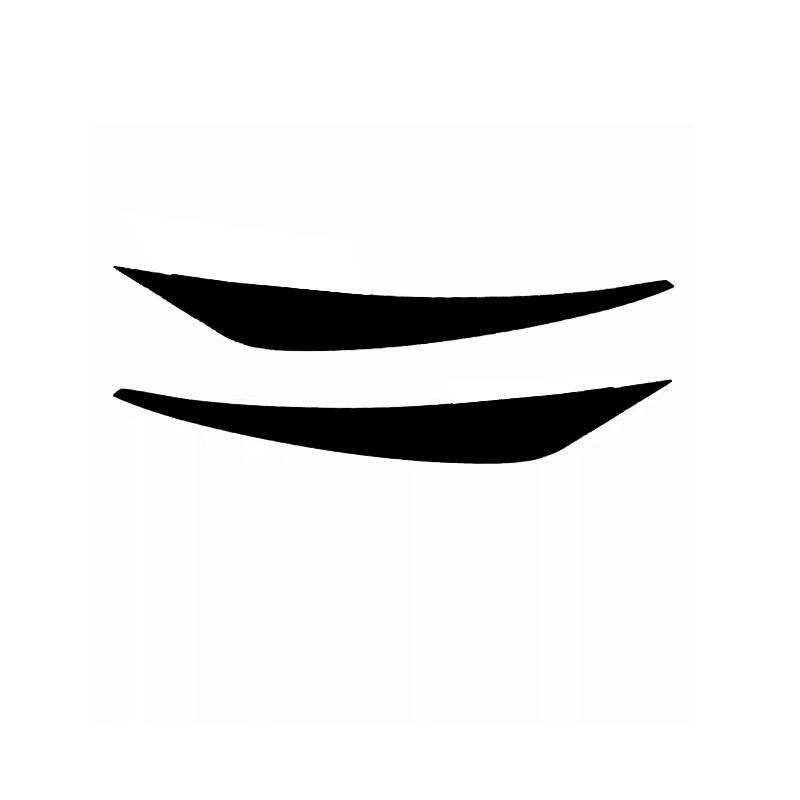 Car Front Lamp Eyebrow Sticker Modified Headlight Stickers Car Body Machine Cover Sticker For Chevrolet Malibu 2012 2013 2014