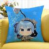 Hololive VTuber Kawaii Hoshimachi Suisei World Various Sizes Square Pillow Case For Car Home Bedchamber Decor
