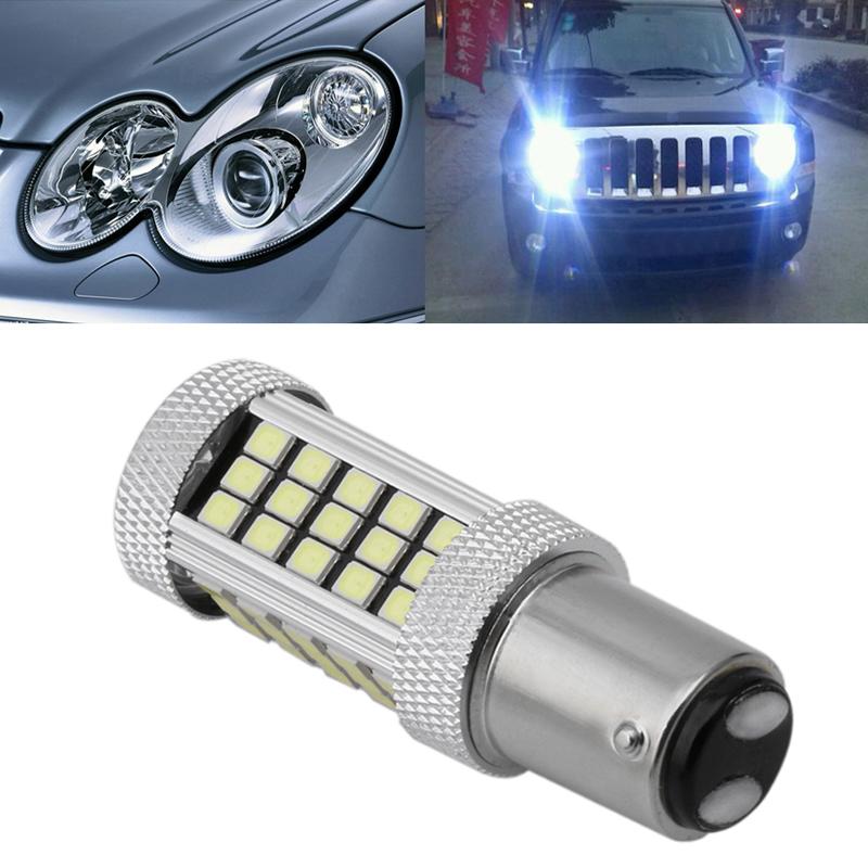 Turn LED Projector DC12V 1157 2835 63 LED 6000K Lamp Bulb Backup Reverse Light Tail Brake Inversion Light