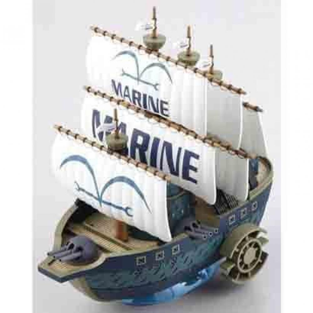 

Bandai Spirits One Piece Great Ship Grand Ship Collection Navy warShip [character Plastic Model 2024 4 Reproduced]