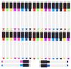 YAJNAS 40 Pcs Whiteboard Marker Dry Erase Markers Fine Point Tip, 40 Colors White Board Markers, Dry Erase Marker with E