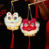 Handmade Dragon Lion Bamboo Lantern Handheld Mid-Autumn Festival Lantern  Kindergarten