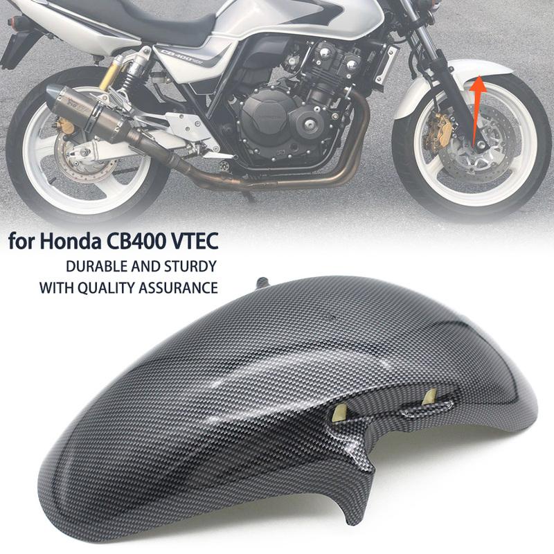 Motorcycle Front Fender Mud Flap Guard Fairing Motor Mudguard Splash Guard Wheel Cap For Honda CB400 VTEC I II III 1999 2015