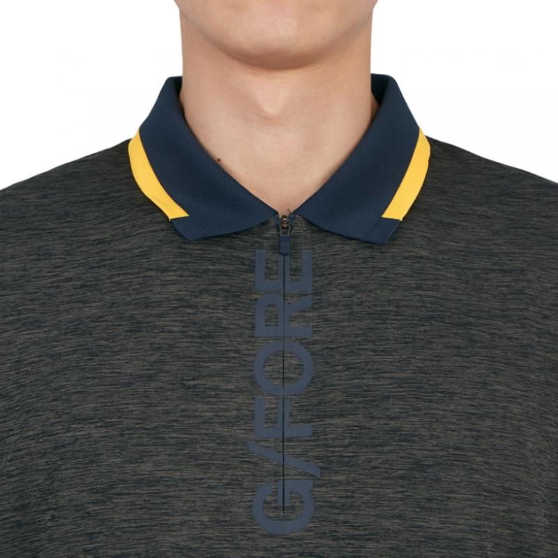 Galleria G Fore Golfwear Bărbați Guler Mânecă Scurtă Tricou G4mS23k122 chGr